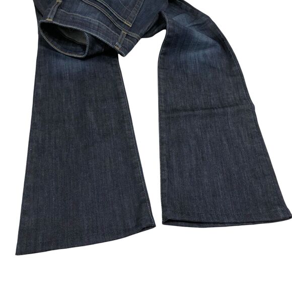 Joe's Jeans Curvy Bootcut Mona Dark Wash Mid Rise Womens Size 27 x 32.5(Altered) - Picture 5 of 7